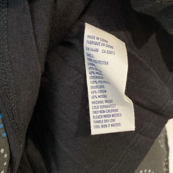 NWT NEW American Eagle Circle Print Strapless Mini Dress Sweetheart Neck Size 2 - Picture 7 of 11